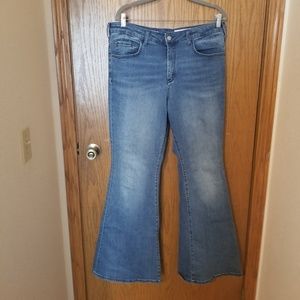 Anthropologie Pilcro High-Rise Flare